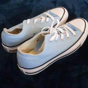 Baby blue converse